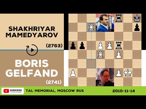 Boris Gelfand vs Shakhriyar Mamedyarov - 2010-11-14 - Tal Memorial - Chess Game - Top Chess Players