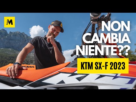 KTM SX-F 2023: nulla è cambiato... per davvero? || La prova dei nuovi modelli!