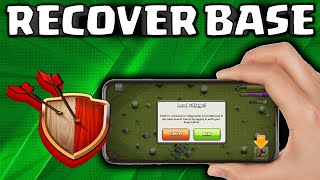How To Get Back Your Clash Of Clans Account 2024 | How To Recover Clash Of Clans Base/Account