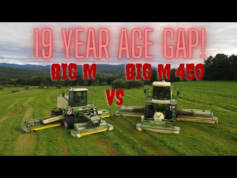Krone Big M & Big M 450 in the same field!