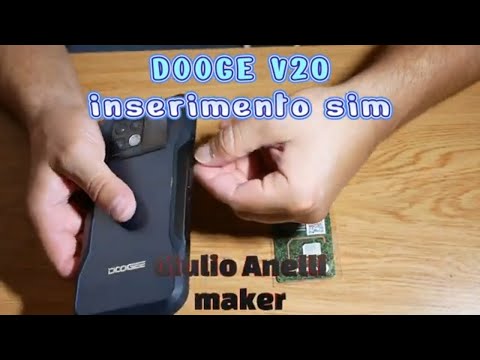 inserimento sim Dooge V20 #dooge