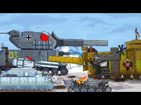 THE STEEL GOOSE ATTACKS! - Cartoons about tanks