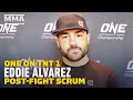 Eddie Alvarez: Ref's DQ Decision a 'Bad Call' at ONE on TNT - MMA Fighting