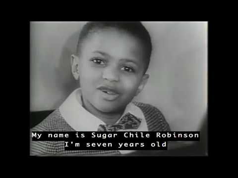 The Story of Frank "Sugar Chile" Robinson
