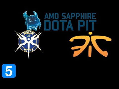 Mineski vs Fnatic Game 5 AMD SAPPHIRE Dota PIT Highlights Dota 2