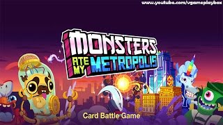 Monsters Ate My Metropolis (By adult swim) iOS / Android Gameplay Video