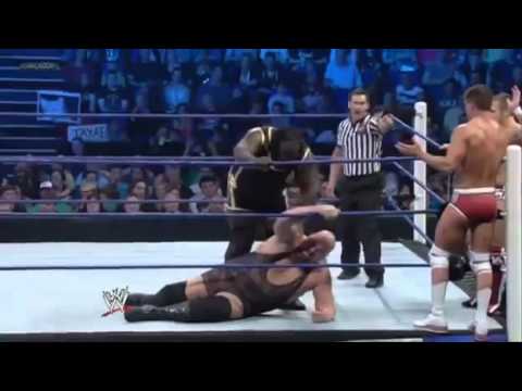 WWE Smackdown 4/20/12 Six-Man Tag Team Match Full (HQ)