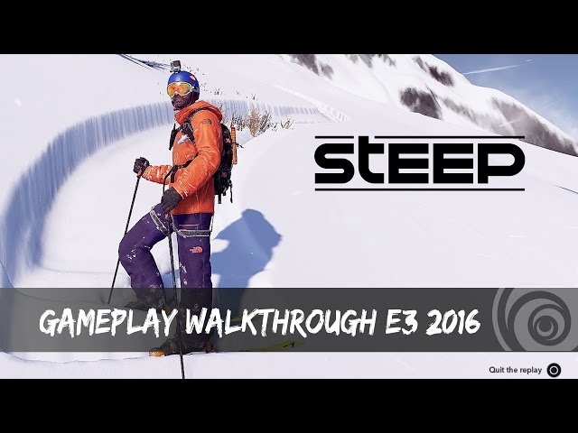 Video teaser for STEEP - Gameplay Walkthrough E3 2016