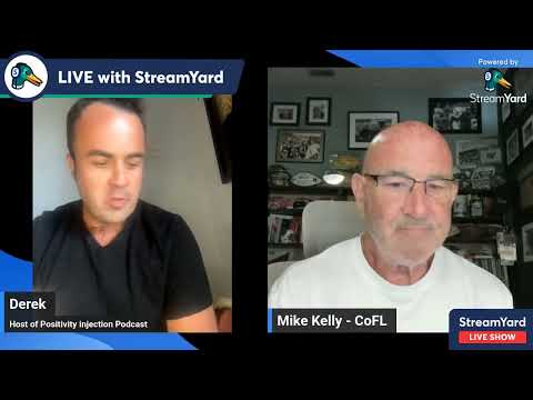 Mike Kelly Continental Football League  Comissioner Interview 