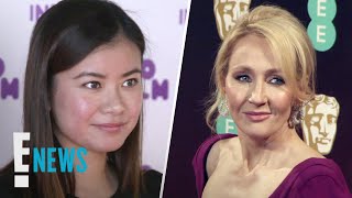 Katie Leung Seemingly Responds to J.K. Rowling's Transphobic Tweets | E! News video