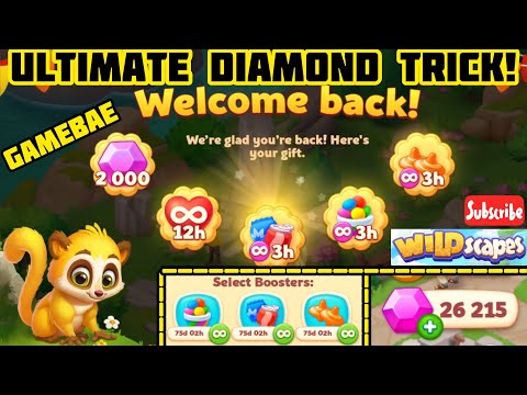 Tricks to get TONS of Diamonds! WildScapes - Level 1681 & 1683 | GamePlay | Explore An Amazing Zoo!