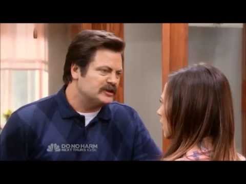 Ron Swanson: "I love nothing!"