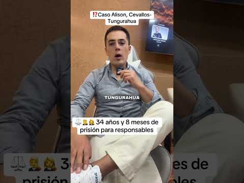 Pena máxima en Caso Alison #cevallos #tungurahua #ecuador #ambato