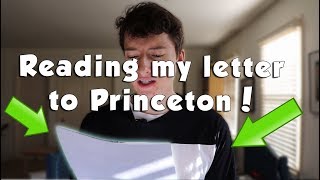 DEFERRED Early Decision: How I Got Into Princeton AFTER Being Deferred!!