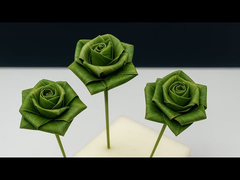 How to Make Flowers from Coconut Leaves – Beautiful and Budget-Friendly Decorations