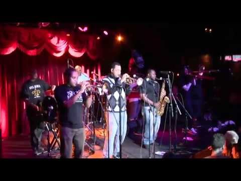 THE SOUL REBELS show off their horns
