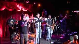 THE SOUL REBELS show off their horns