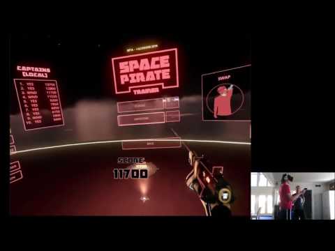 VR Space Pirate Trainer with Lake: Part 1