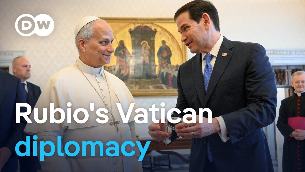 Rubio in the Vatican: Mission to Mend Ties? | DW News