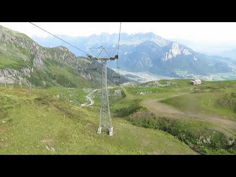 Wangs Pizol / 4-CLD Gaffia-PizolhütteTalfahrt Sommerbetrieb