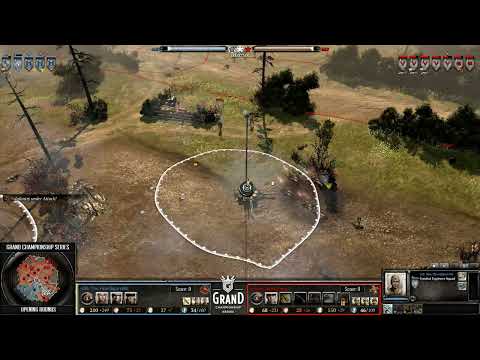 GCS Round 1: Aimstrong vs. Hooligan LEGENDARY series. One of the greatest stories in CoH2