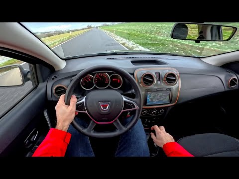 2018 Dacia Sandero Stepway II [0.9 - 90 HP] POV Test Drive 4K | 0-100 Acceleration