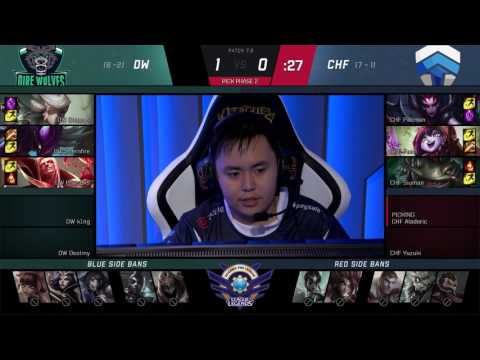 The Chiefs vs. Dire Wolves - Game 2 Week 9 Day 1