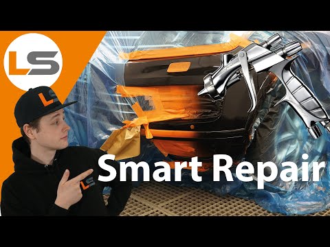 Smart Repair mit Lackierpistole -  Lackierung von A-Z | anlackieren Spot | LACKSTORE