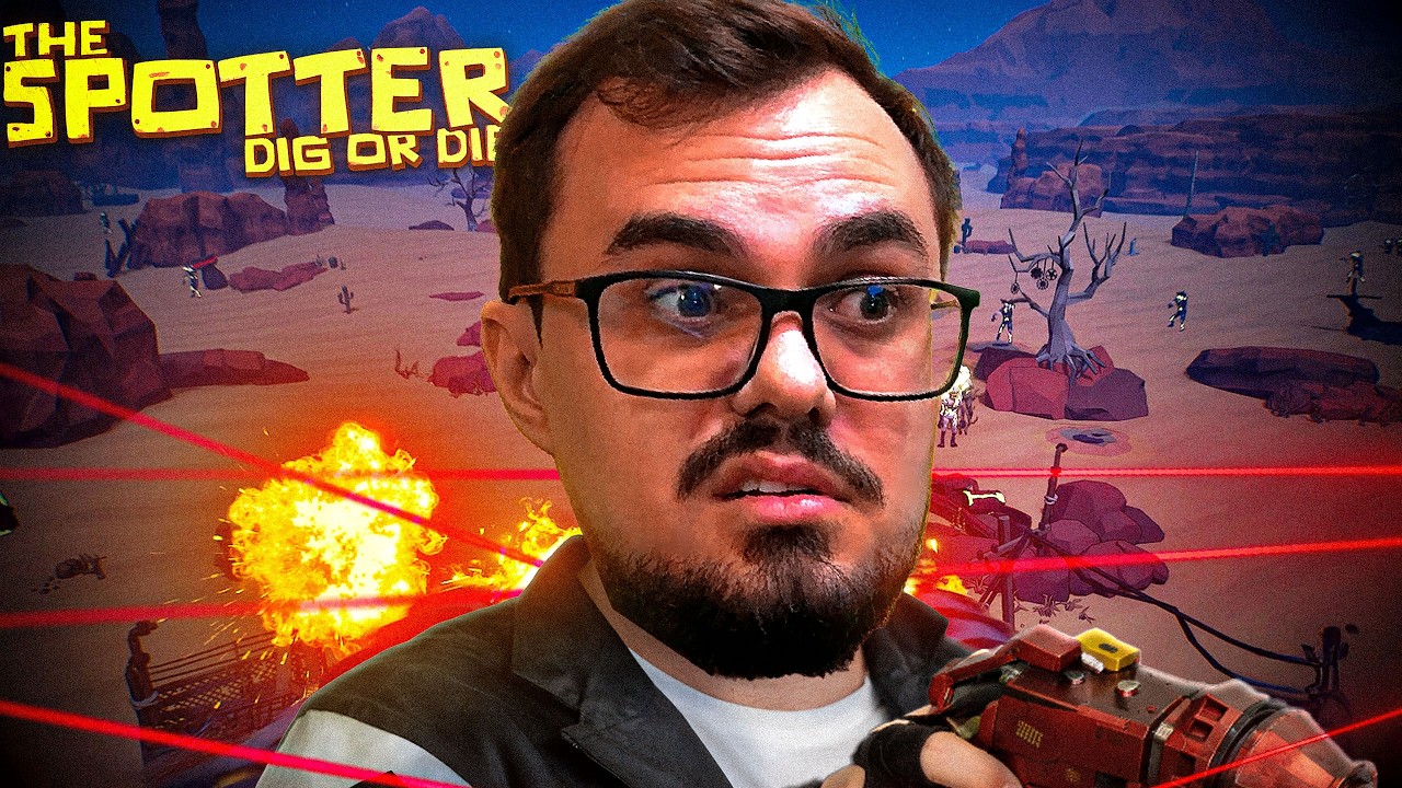 ENCONTREI UM LOCAL REPLETO DE LAZERS - The Spotter: Dig or Die Ep2