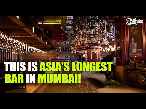 O bar mais longo da Ásia no Lord Of The Drinks em Mumbai | Curly Tales