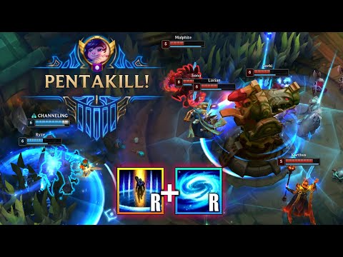 ARAM LoL Montage 2025 Nunu Ryze Combo DOMINATES Penta