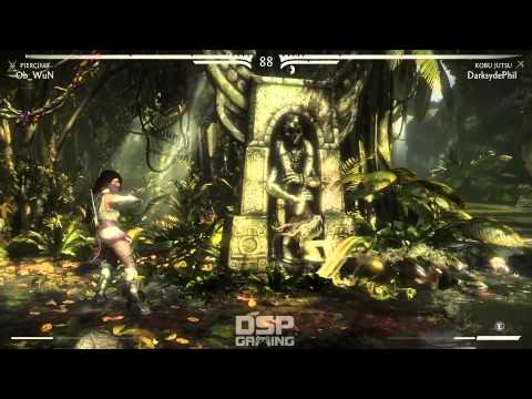 MKX Tanya Launch Day Multiplayer pt1 - Cat Fight (vs. Mileena)
