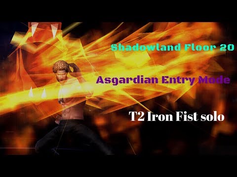 Shadowland Floor 20 - Asgardian Entry Mode - T2 Iron Fist Solo