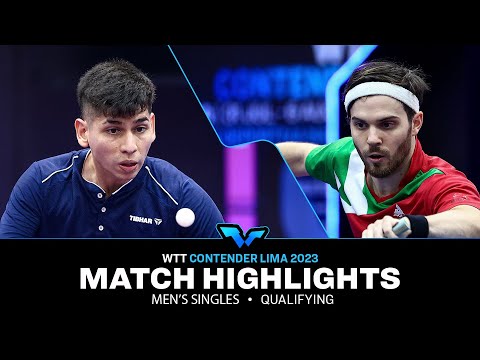 Gustavo Gomez vs Namdor Ecseki | MS Qual | WTT Contender Lima 2023