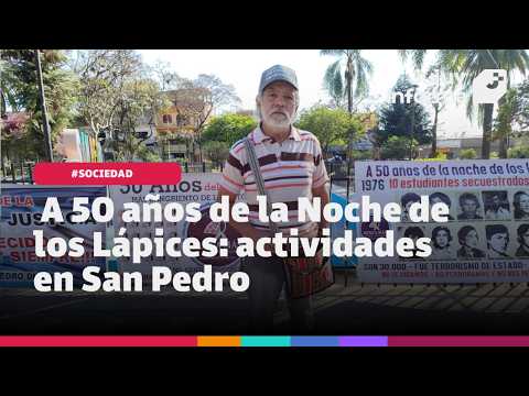 A 50 años de la Noche de los Lápices: actividades en San Pedro