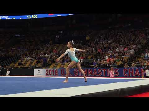 Katelyn Rosen – Floor Exercise – 2018 U.S. Gymnastics Championships – Junior Women Day 2
