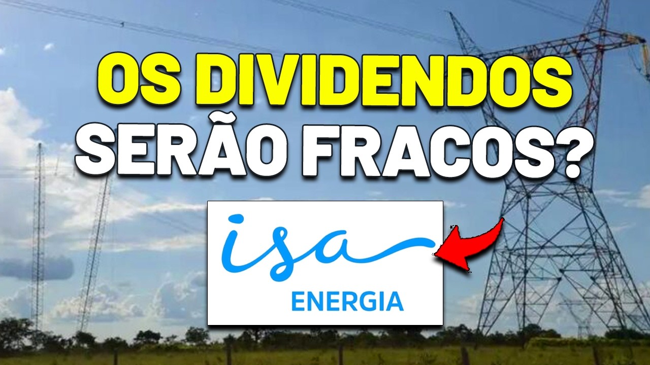 BONS RESULTADOS na ISA ENERGIA NO 1T26? ISAE4: RESULTADOS, DIVIDENDOS e PERSPECTIVAS