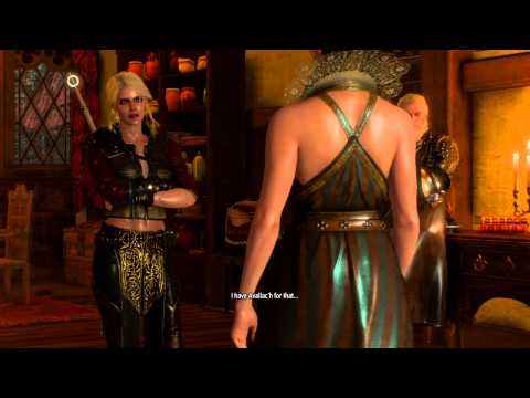 The Witcher 3: Wild Hunt Final Preparations - Ciri and the Lodge