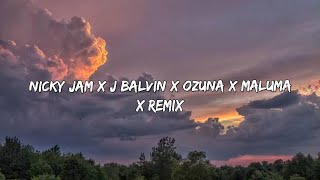 Download lagu X Remix - Nicky Jam x J Balvin x Ozuna x Maluma (Letra/Lyrics) 🎵 mp3 Download lagu X Remix - Nicky Jam x J Balvin x Ozuna x Maluma (Letra/Lyrics) 🎵 mp3
