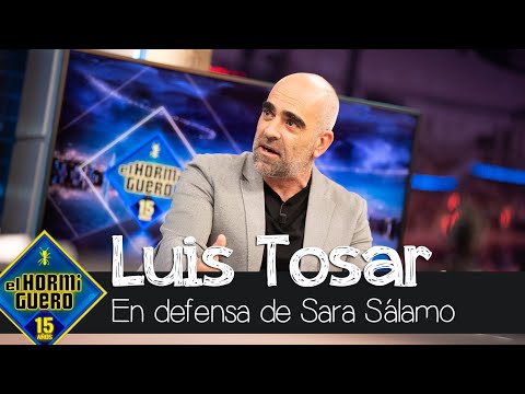 Luis Tosar defiende a Sara Sálamo tras la polémica vivida en redes sociales con Isco - El Hormiguero