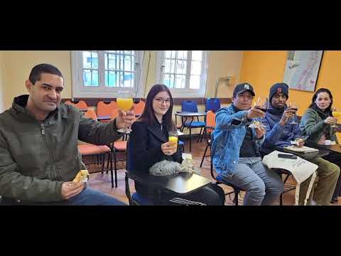 Bienvenida a nuevos estudiantes de Tandem Santiago.