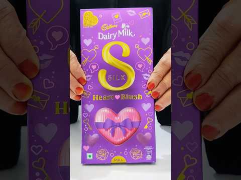Cadbury Dairymilk Silk Heart Blush 🩷️ #Viral #trending #shorts
