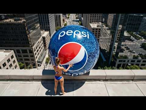 Which Giant Soda Sphere Would You Release From This Height? 🥤⬇️ | ASMR