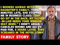 3 Minutes Late For My Flight, My Daughter Gave My Seat To Her Father-In-Law—So I Canceled All I Paid