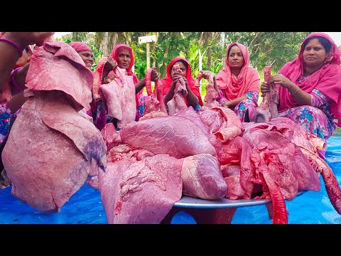 Beef Liver & Lungs Curry with Luchi for Villagers -...