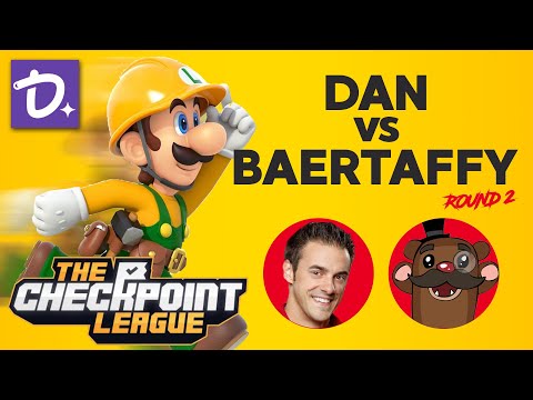 Super Mario Maker 2 Checkpoint League! - Dan vs BaerTaffey!
