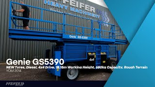 Genie GS5390 Diesel, 4x4 Drive, 18.15m Working Height, 6 scissor lift for sale - Image 4 | Machineryline IN Genie GS5390 Diesel, 4x4 Drive, 18.15m Working Height, 6 scissor lift | Image 4 - Machineryline