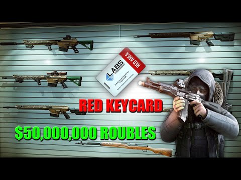 Red Keycard From Shturman / Unlocking The Mjolnir .338 Lapua | Escape From Tarkov