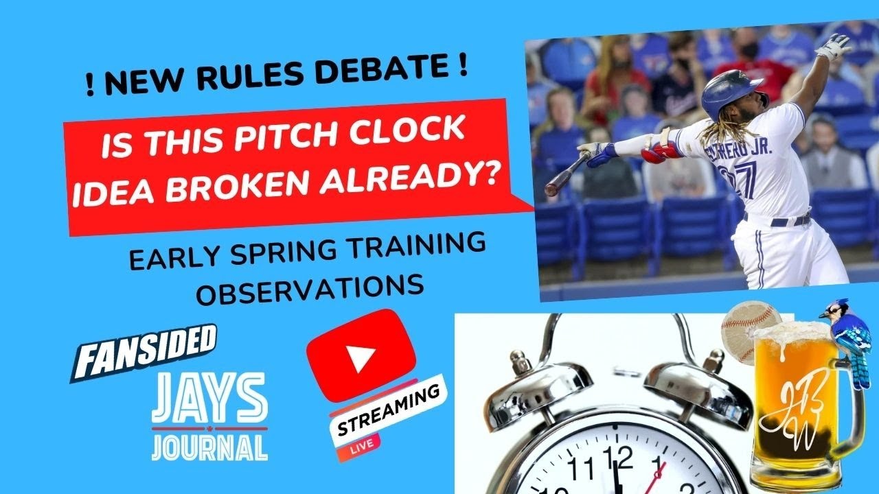 Pitch Clock Issues and Other Early Spring Training Observations