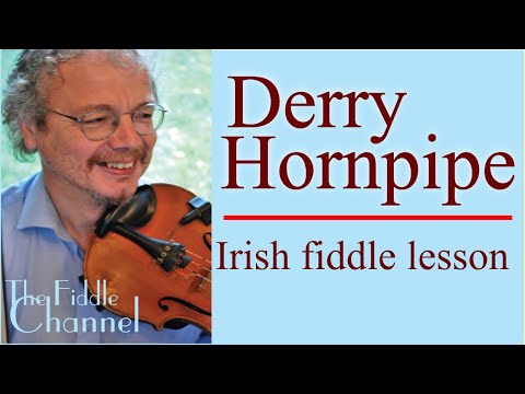 Derry Hornpipe (fiddle lesson)